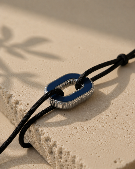 Blue Agate Heritage Bracelet