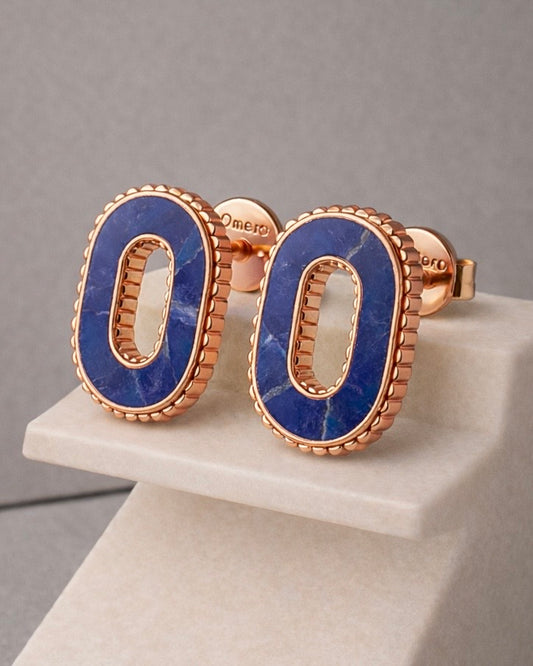 Boucles d'oreilles Héritage lapis lazuli