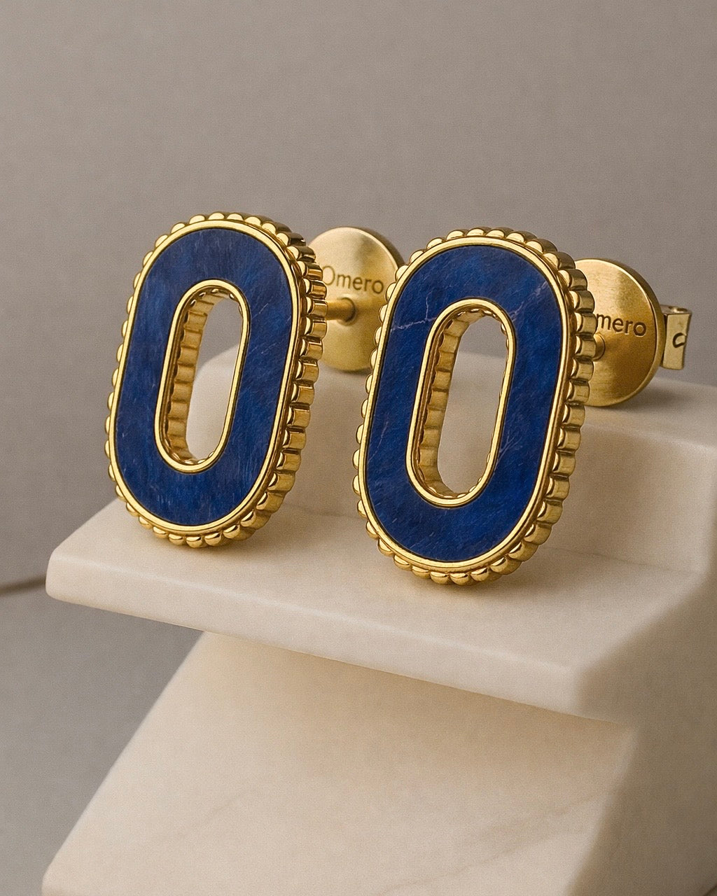 Boucles d'oreilles Héritage lapis lazuli