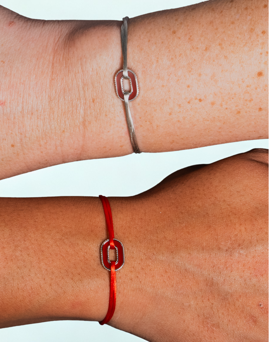 Bracelet Héritage Agate rouge