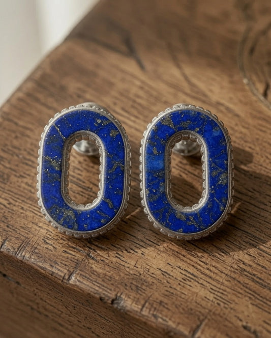 Lapis lazuli Heritage Earrings