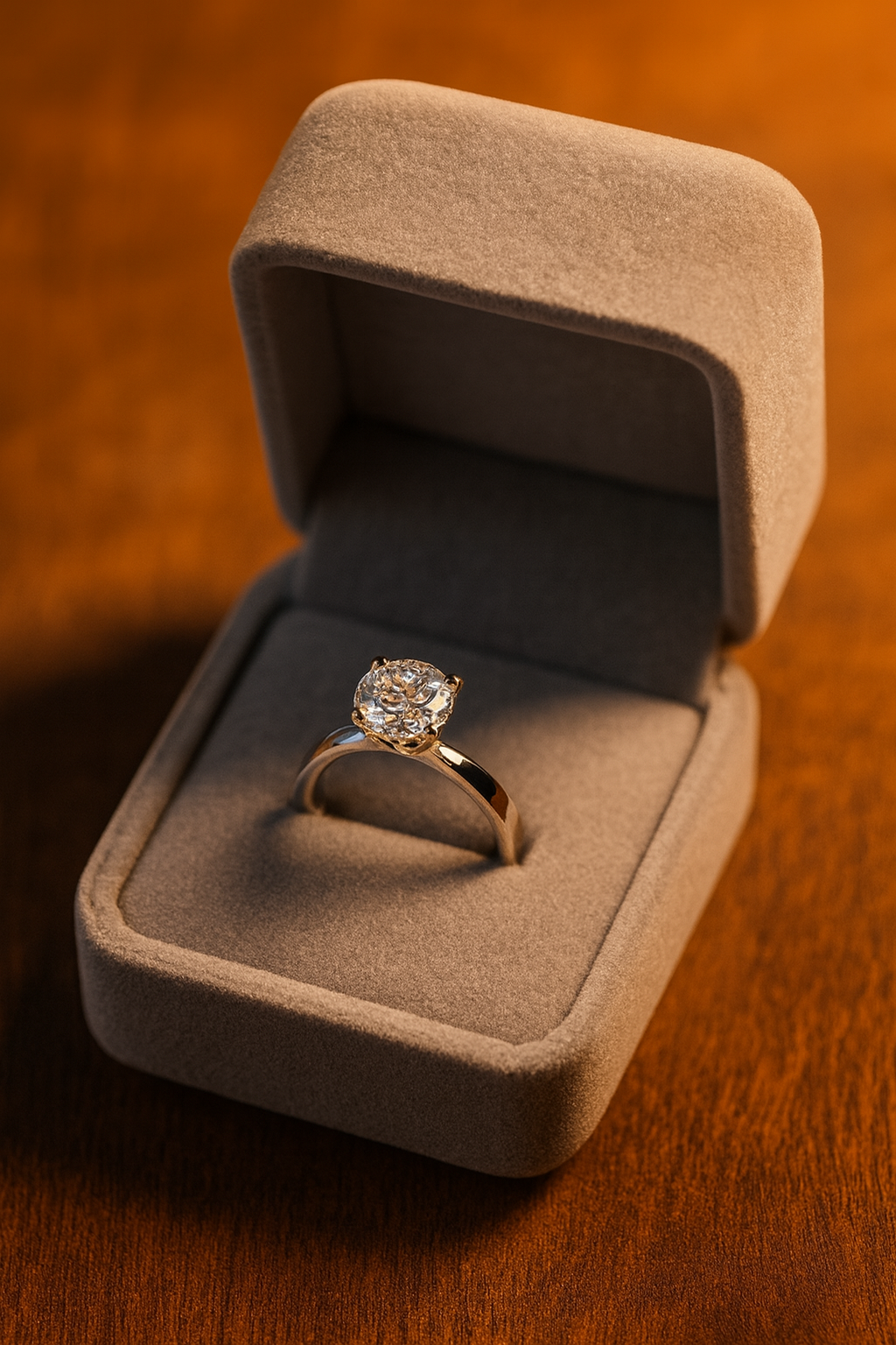 Custom-made engagement ring (Design fee)