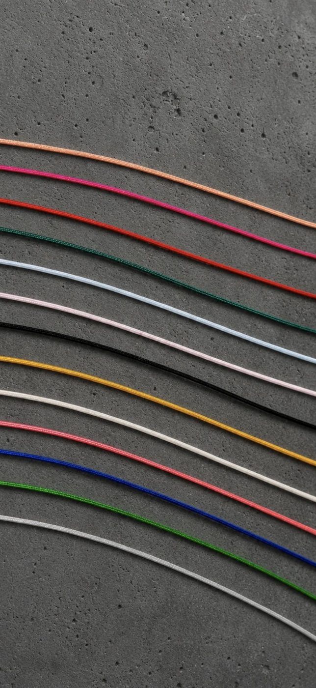 Les liens satinés en couleurs